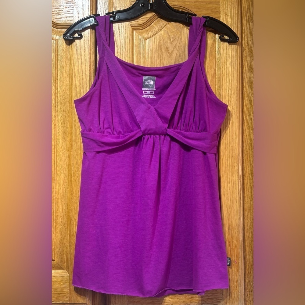 The North Face Fuscia Pink Tencel Tank Top Women’s Large EUC